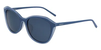Dkny Dk508s 400 Occhiali Da Sole Blu Per Donna In Blue