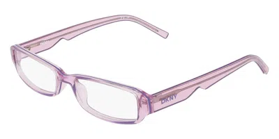 Dkny Dk5092 620 Women's Glasses Pink Size 53 - Free Lenses - Blue Light Block Available In Transparent Pink