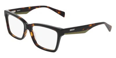 Dkny Dk5095 237 Occhiali Da Vista Tartarugatishell Per Donna (solo Montatura) In Brown
