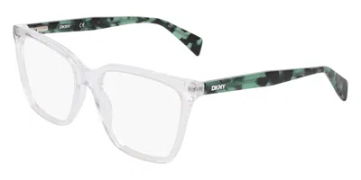 Dkny Dk5096 000 Occhiali Da Vista Chiari Per Donna (solo Montatura) In Transparent