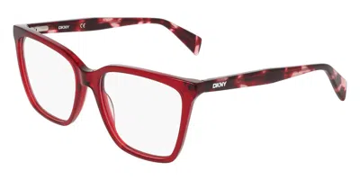 Dkny Dk5096 610 Occhiali Da Vista Rossi Per Donna (solo Montatura)