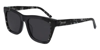 Dkny Dk529s 001 Men's Sunglasses Tortoiseshell Size 53 In Black