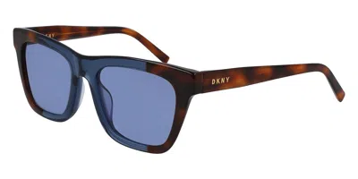 Dkny Dk529s 240 Men's Sunglasses Blue Size 53