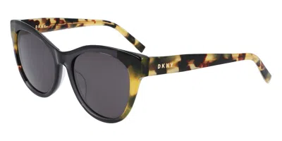 Dkny Dk533s 281 Men's Sunglasses Tortoiseshell Size 52 In Gray