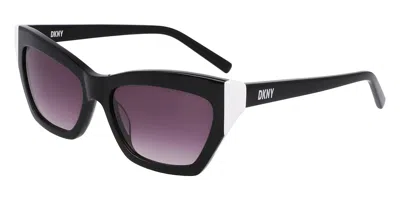Dkny Dk547s 001 Women's Sunglasses Black Size 55