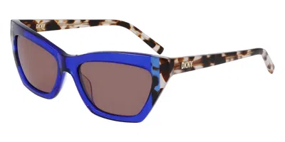 Dkny Dk547s 425 Women's Sunglasses Blue Size 55