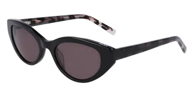 Dkny Dk548s 001 Women's Sunglasses Black Size 51