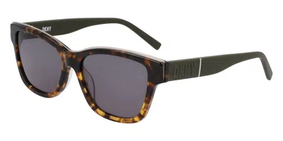 Dkny Dk549s 281 Women's Sunglasses Tortoiseshell Size 54 In Brown