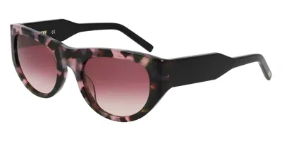 Dkny Dk550s 656 Women's Sunglasses Tortoiseshell Size 53
