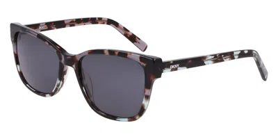 Dkny Dk552s 034 Women's Sunglasses Tortoiseshell Size 55 In Gray