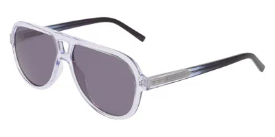 Dkny Dk556s 000 Women's Sunglasses Clear Size 57