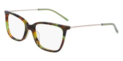 Dkny Dk7008 Women's Glasses, Tortoiseshell, Size 52 In Green