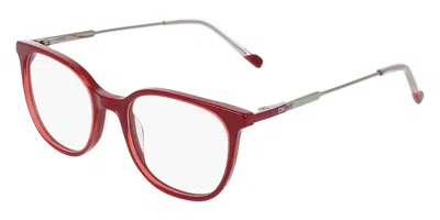 Dkny Dk7017 610 Women's Glasses Red Size 50 - Free Lenses - Blue Light Block Available