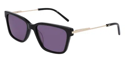 Dkny Dk713s 001 Women's Sunglasses Black Size 56