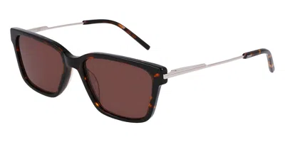 Dkny Dk713s 237 Women's Sunglasses Tortoiseshell Size 56 In Brown