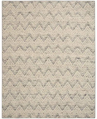 Dkny Dkp11 Pure Purl Puu01 7'9x9'9 Area Rug In Neutral