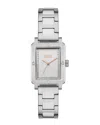 Dkny Women's City Rivet Silver Dial Watch In Gray