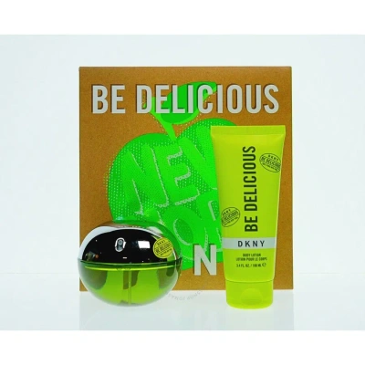 Dkny Donna Karan Ladies Be Delicious Gift Set Skin Care 085715961006 In White