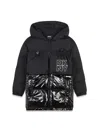 Dkny Down Floor In Black