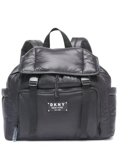 Dkny Drawstring Backpack In Black
