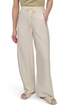 Dkny Drawstring Pants In Neutral