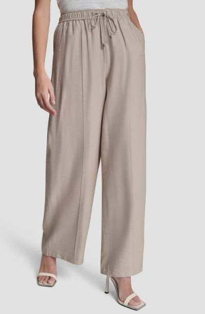 Dkny Drawstring Pants In Brown