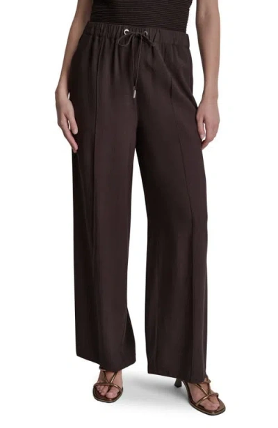 Dkny Drawstring Pants In Brown