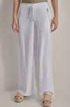 Dkny Drawstring Pants In White