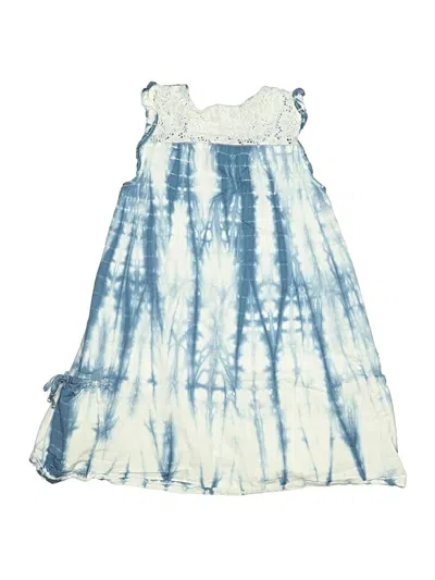 Pre-owned Dkny Kids' Dress In Blue