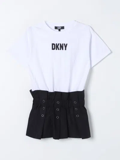Dkny Dress  Kids Colour White
