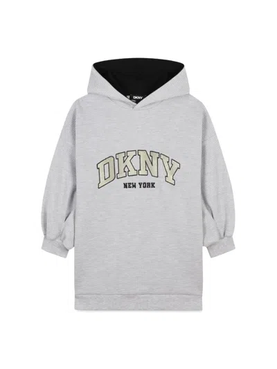 Dkny Hoodie In Gray