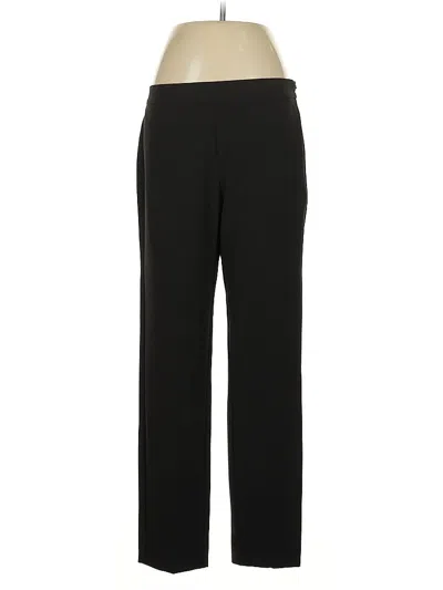 Pre-owned Dkny Dress Pants In Black
