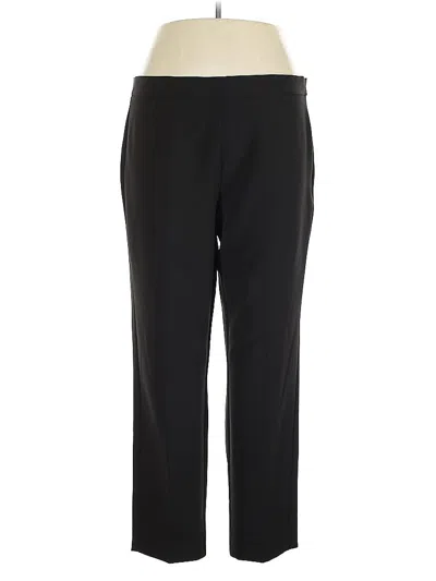 Pre-owned Dkny Dress Pants In Black
