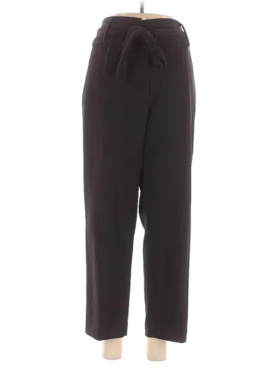 Pre-owned Dkny Dress Pants In Black