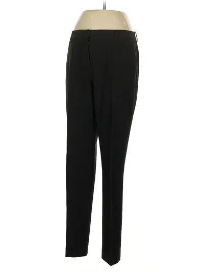 Pre-owned Dkny Dress Pants In Black
