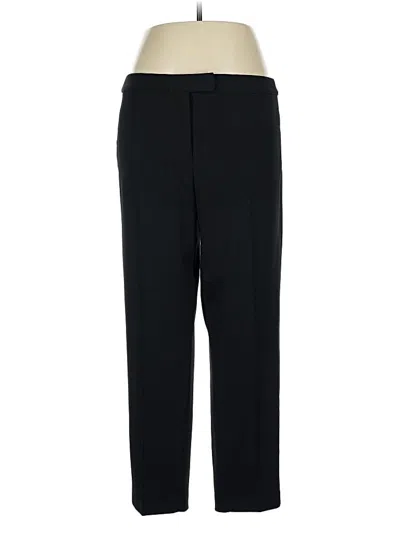 Pre-owned Dkny Dress Pants In Black
