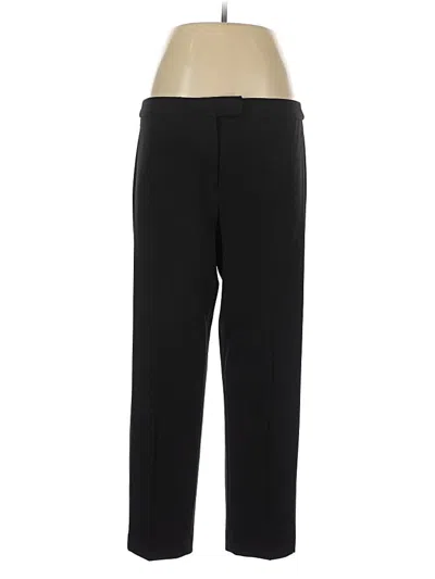 Pre-owned Dkny Dress Pants In Black
