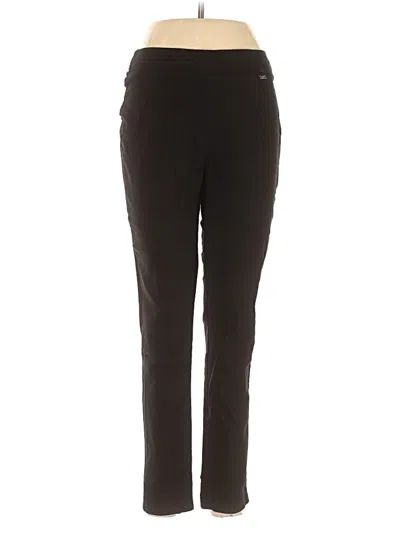 Pre-owned Dkny Dress Pants In Black