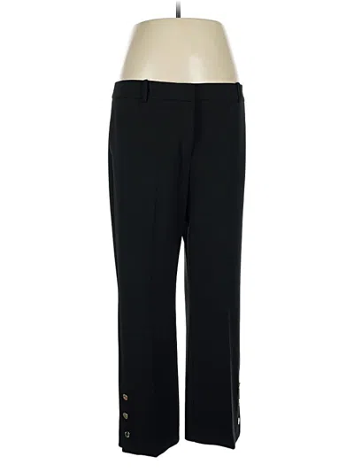 Pre-owned Dkny Dress Pants In Black