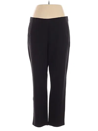 Pre-owned Dkny Dress Pants In Black