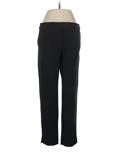 Pre-owned Dkny Dress Pants In Black