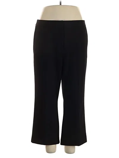 Pre-owned Dkny Dress Pants In Black
