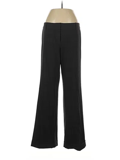 Pre-owned Dkny Dress Pants In Black