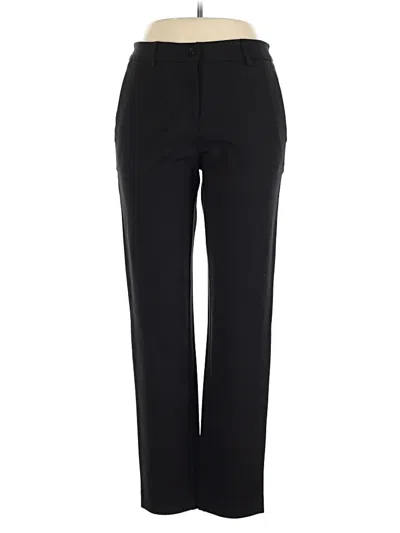 Pre-owned Dkny Dress Pants In Black