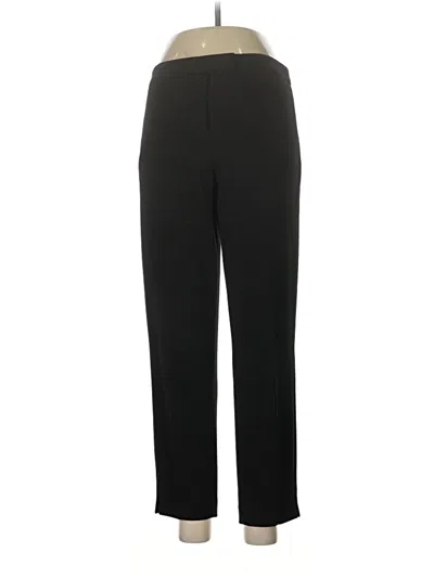 Pre-owned Dkny Dress Pants In Black