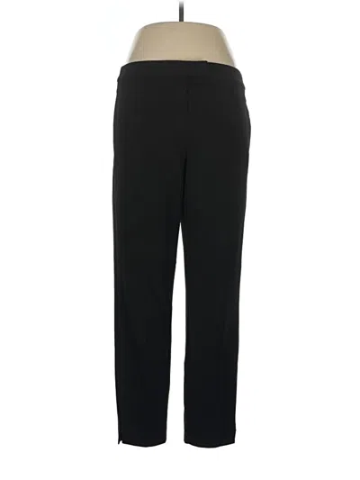 Pre-owned Dkny Dress Pants In Black