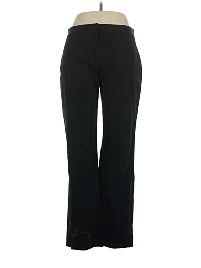Pre-owned Dkny Dress Pants In Black