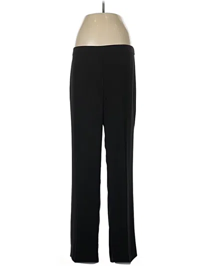 Pre-owned Dkny Dress Pants In Black