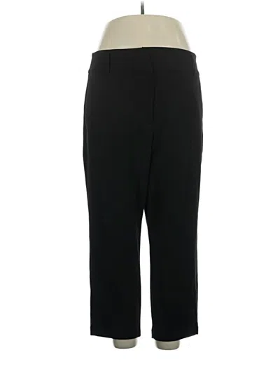Pre-owned Dkny Dress Pants In Black