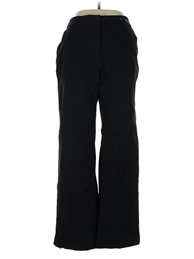 Pre-owned Dkny Dress Pants In Black